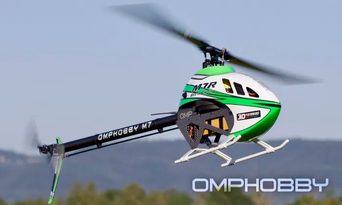 OMPHobby M7R Helicopter Kit - Aurora Green