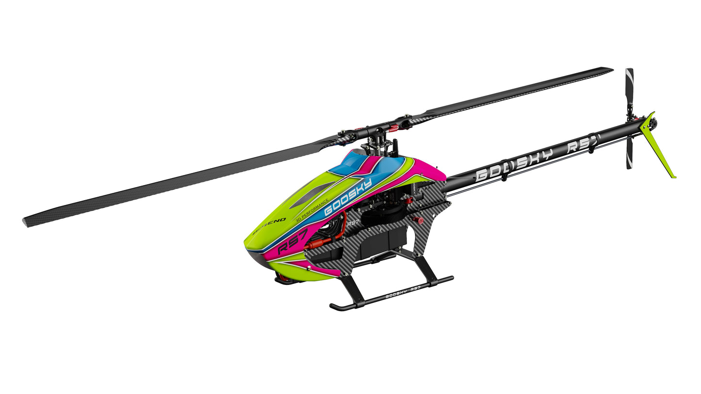 Goo-Sky Legend RS7 Helicopter Kit (With Blades) - Yellow ***Excluded From Sale***