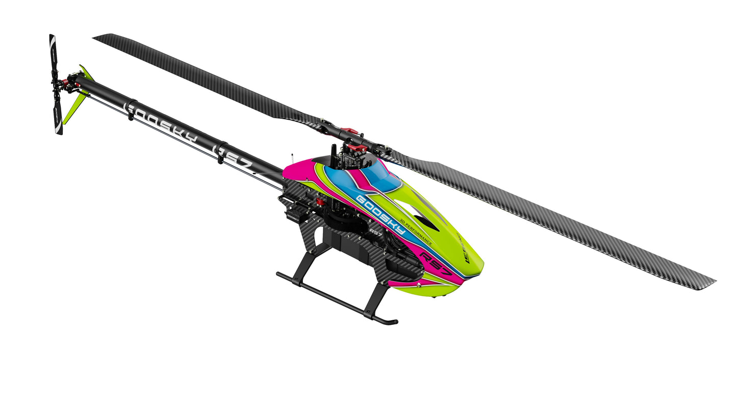 Goo-Sky Legend RS7 Helicopter Kit (With Blades) - Yellow ***Excluded From Sale***