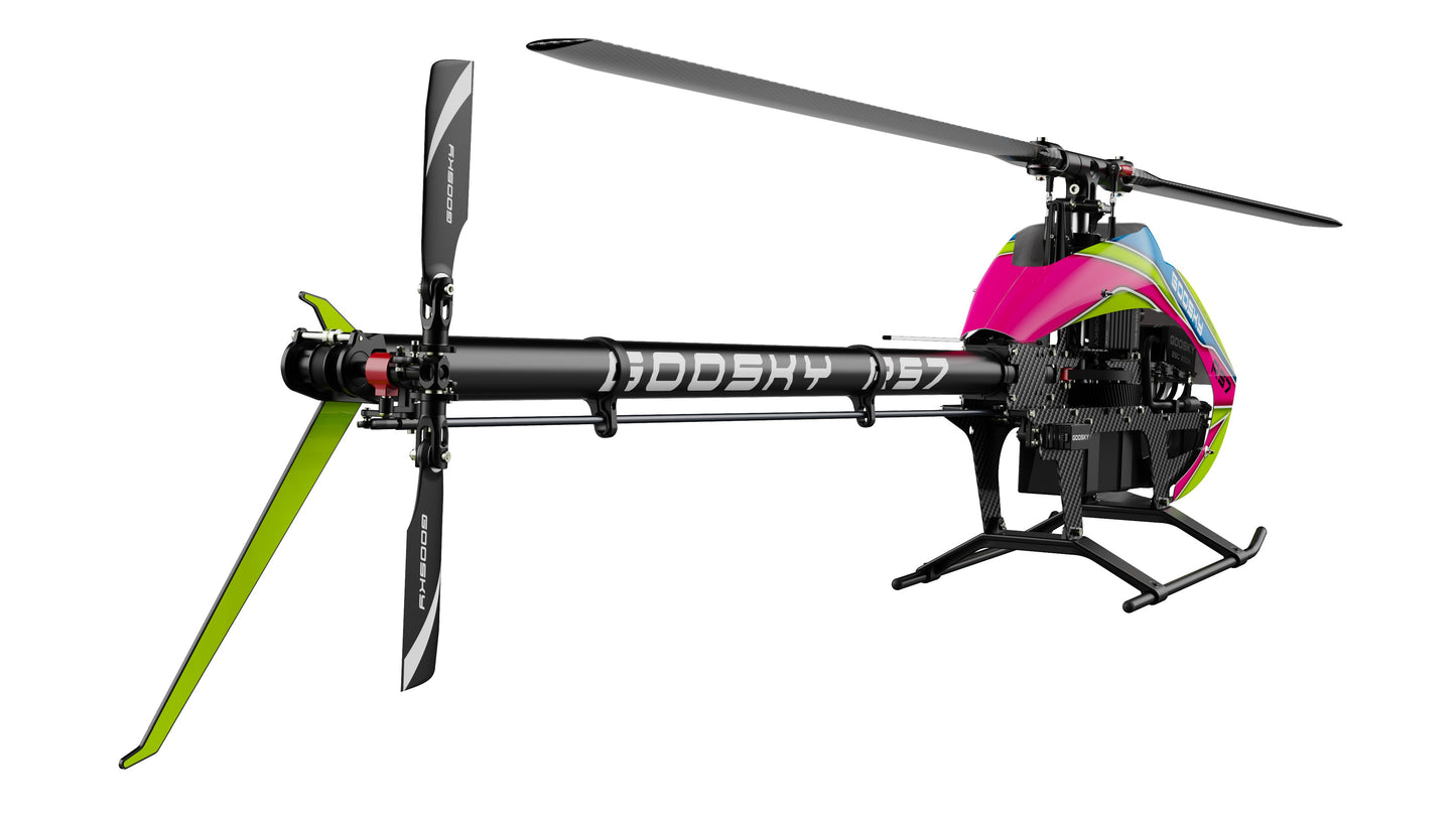 Goo-Sky Legend RS7 Helicopter Kit (With Blades) - Yellow ***Excluded From Sale***