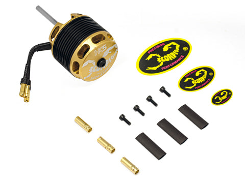 Scorpion HK5-5024-535KV Brushless Motor (6mm × 55mm Shaft)