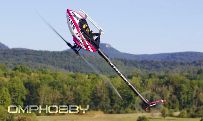 OMPHobby M7R Helicopter Kit - Nebula Pink