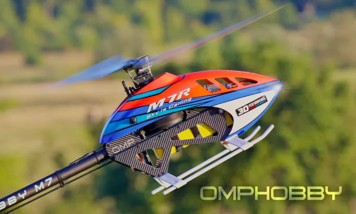 OMPHobby M7R Helicopter Kit - Cosmic Orange