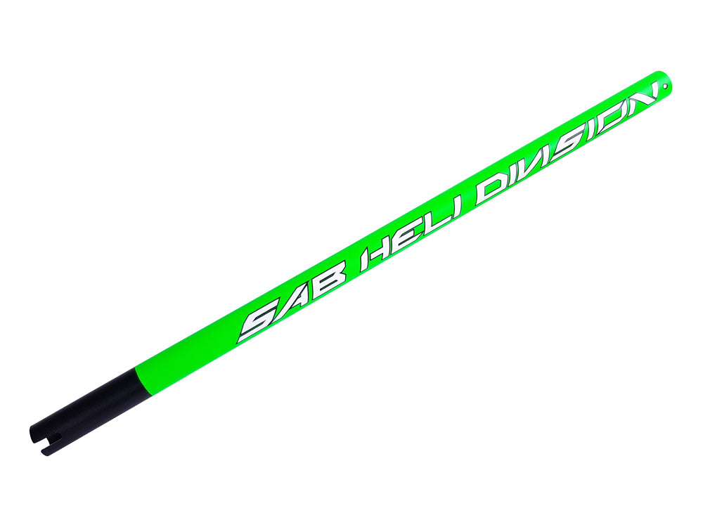 RAW 500 ALUMINUM TAIL BOOM GREEN 25MM