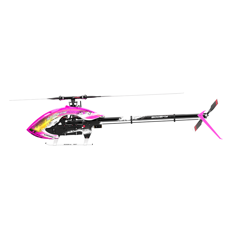 Goosky RS7 Ultra Helicopter Kit – Pink (Azure 700/105 Blades)