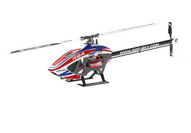 Goosky Legend RS4 Venom Helicopter Kit With Motor - White