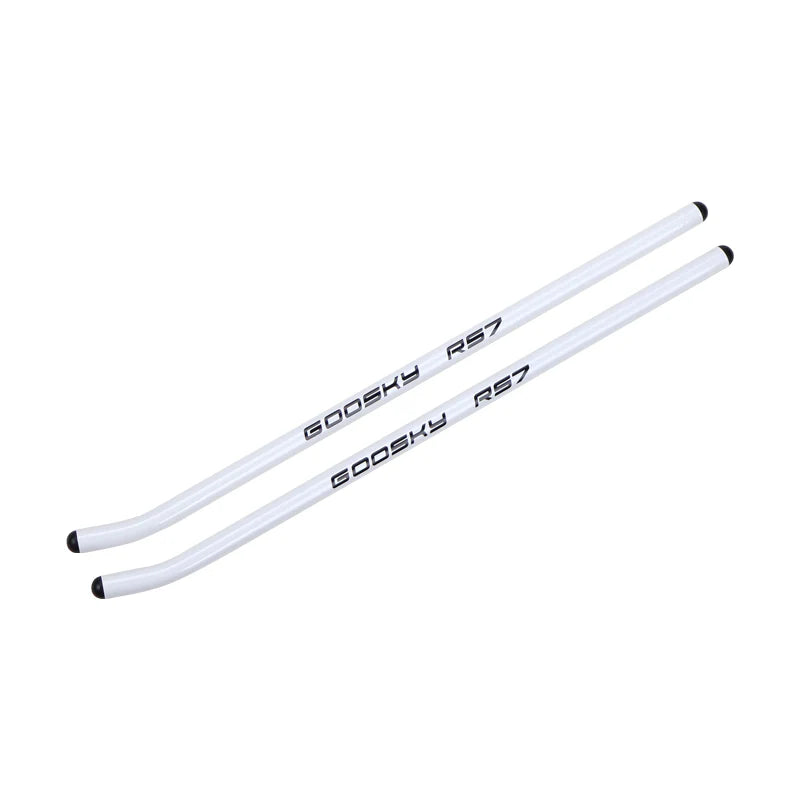 Goosky RS7 Landing Skid Pipes - White