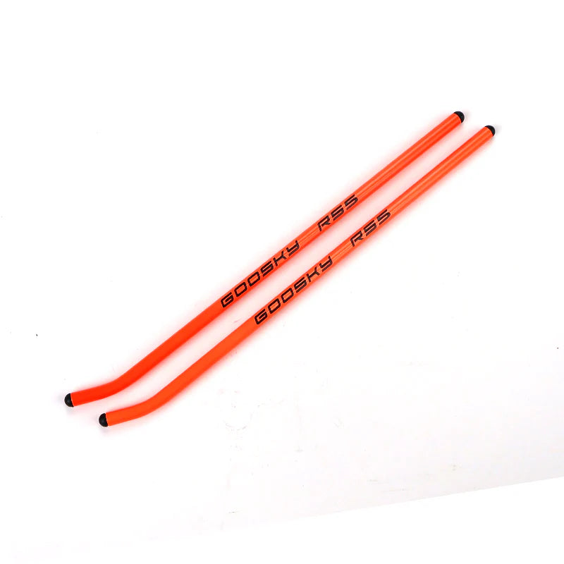 Goosky RS5/ RS6 Painted Skid Pipe (Orange)