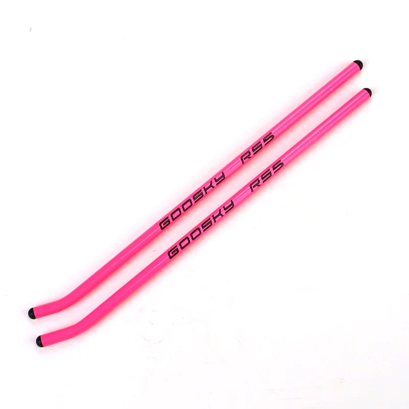 Goosky RS5/RS6 Painted Skid Pipe (Pink)