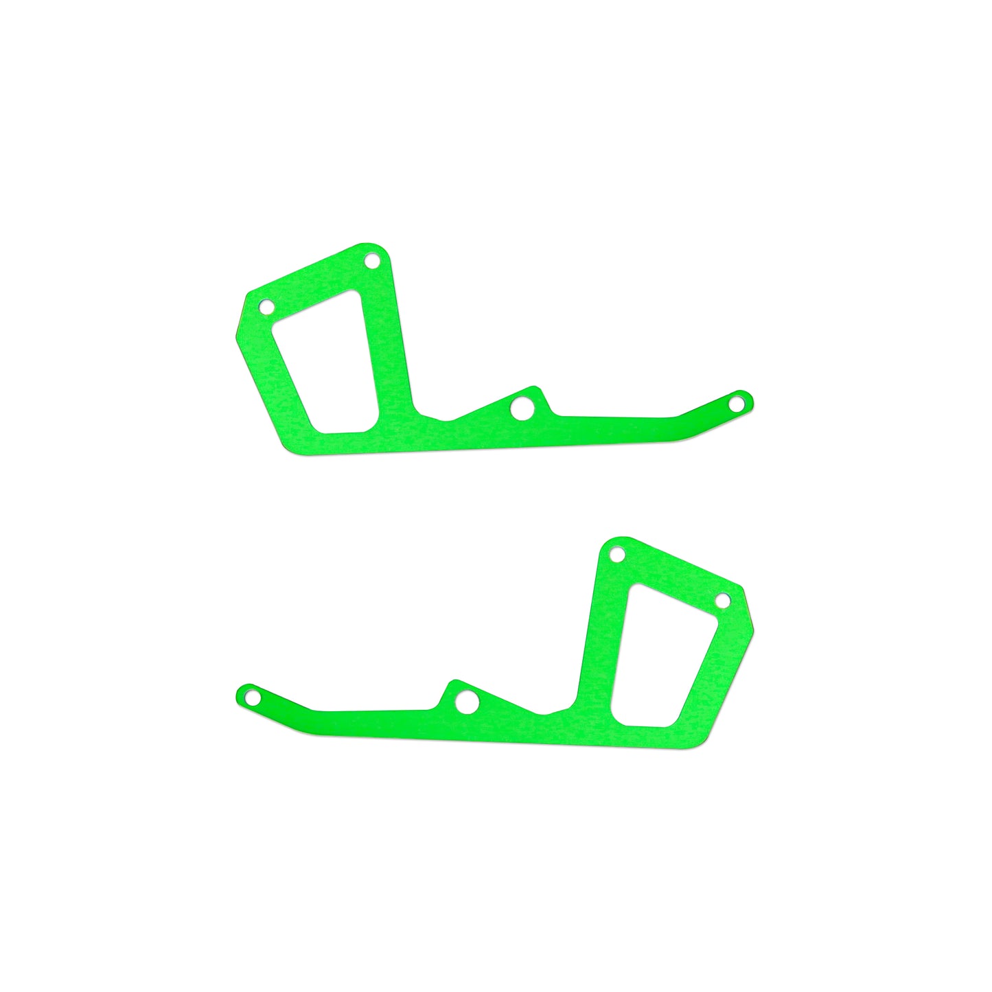 OMP M2 V3 Pro Frame Rear Carbon Reinforcement Plate - Green