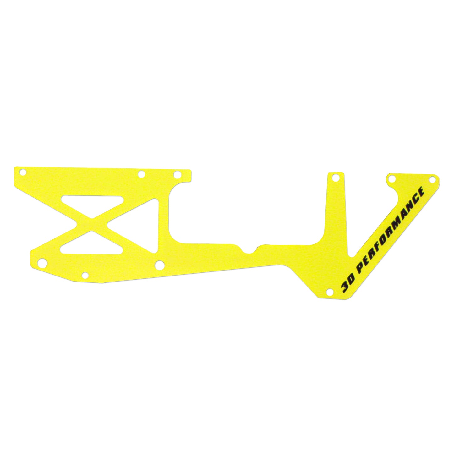 OMP M2 V3 Pro Fuselage Left Carbon Panel set - Yellow