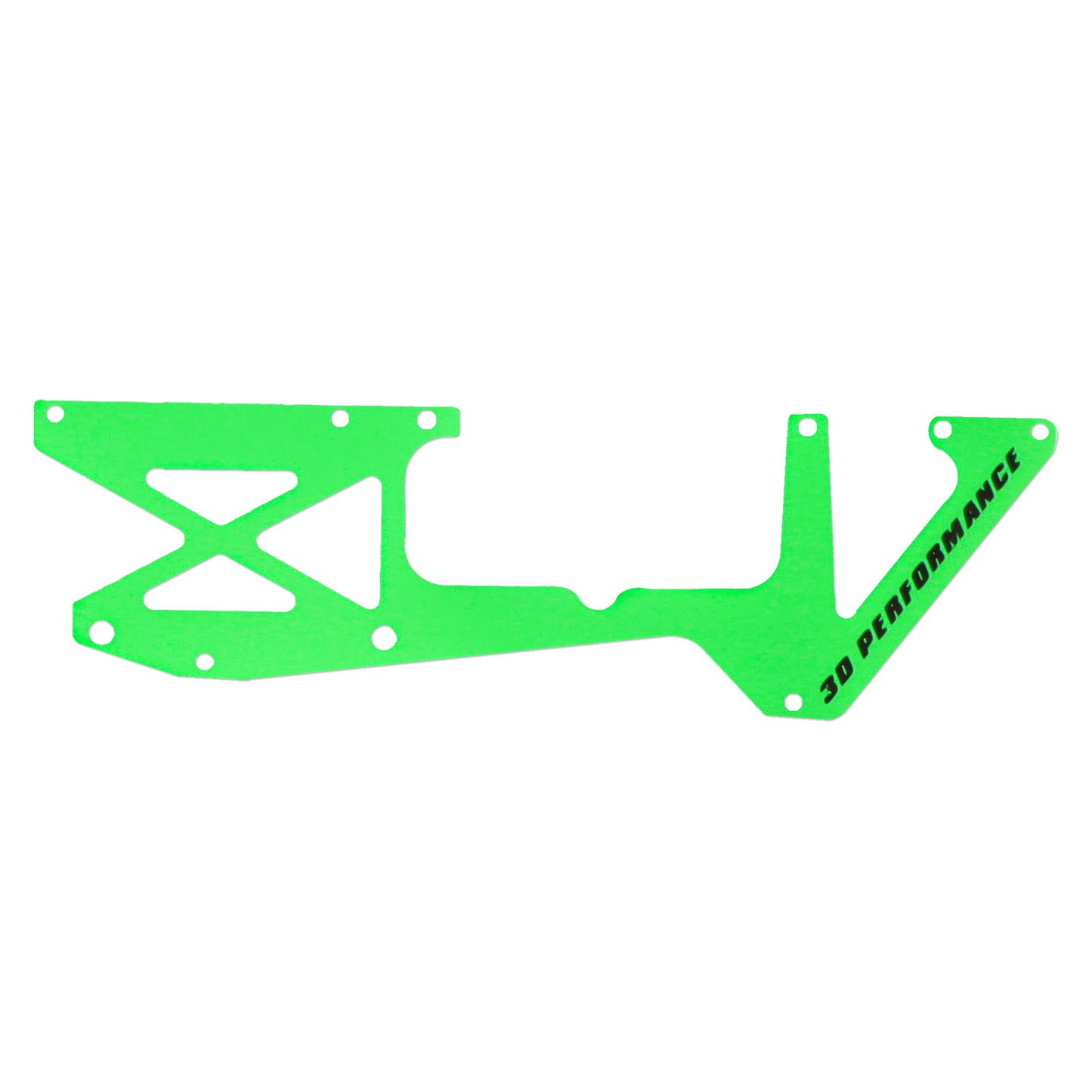 OMP M2 V3 Pro Fuselage Left Carbon Panel set - Green