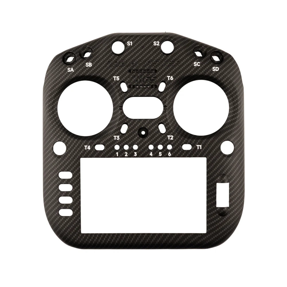 TX16S-MK3 Carbon Fiber Front Shell - Black