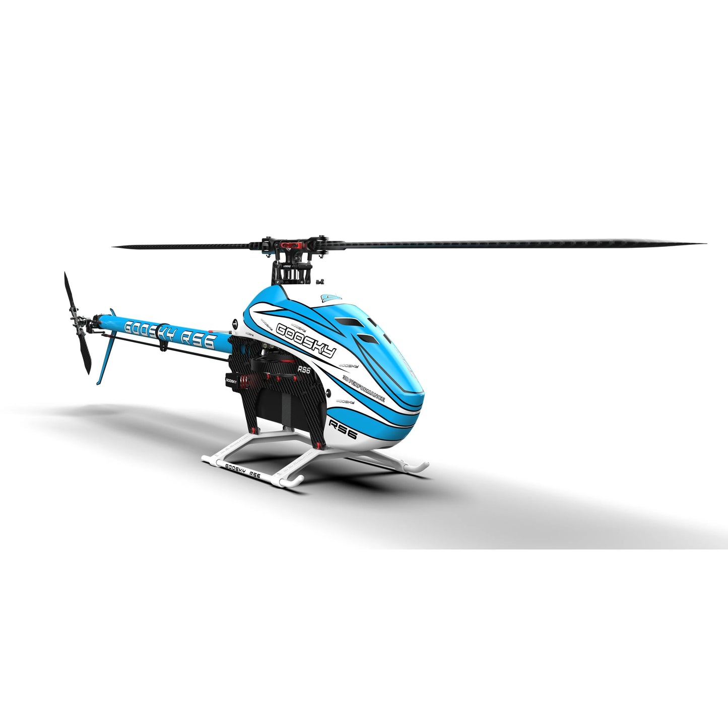 Goosky Legend RS6 Helicopter Kit w/o Blades - Blue
