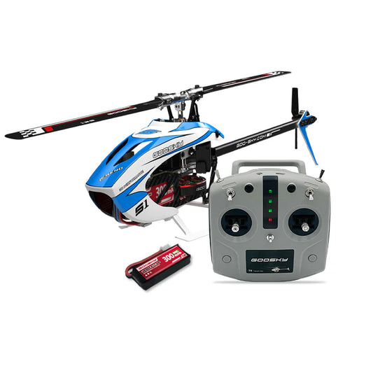 Goosky Legend S1 Helicopter (RTF) - Blue *** Pre-order *** Excluded from Sale ***