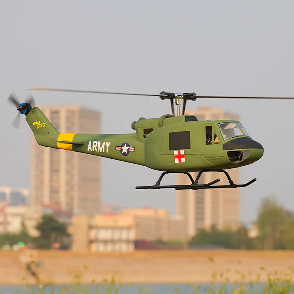 FlyWing UH-1 Iroquois 2-Main Blade Scale Helicopter - ARTF (No Charger And Battery) -V2 GPS