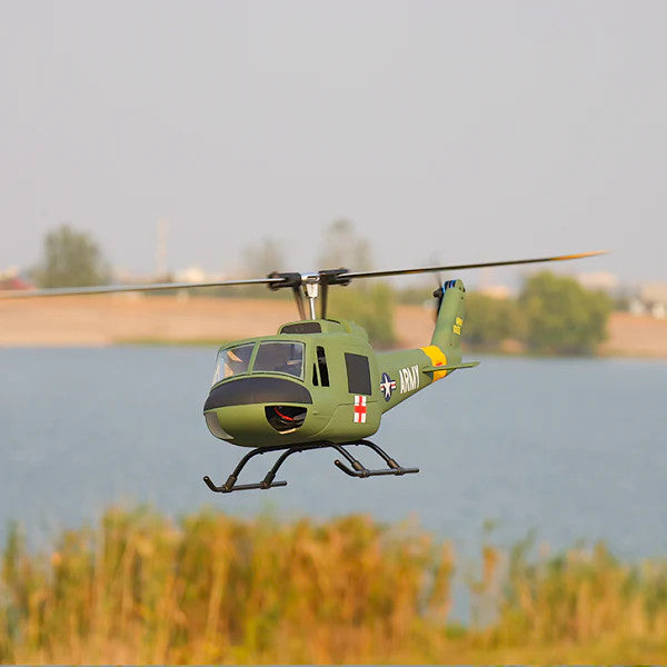 FlyWing UH-1 Iroquois 2-Main Blade Scale Helicopter - ARTF (No Charger And Battery) -V2 GPS