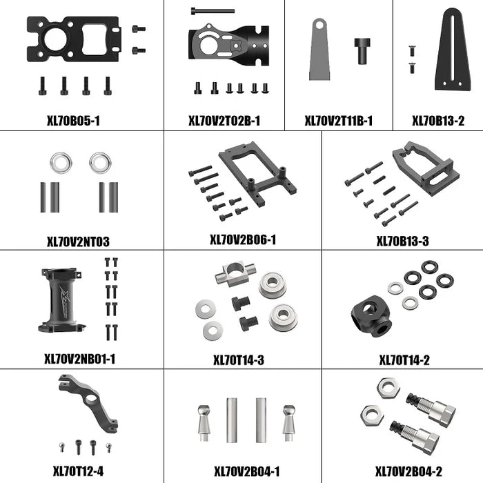 XLPower Specter 700 NME To WC Upgrade Parts Combo