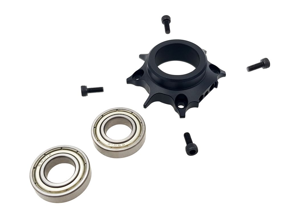 Aluminum Top Gear Box Case With 2 D12 Bearings - ilGoblin Competizione