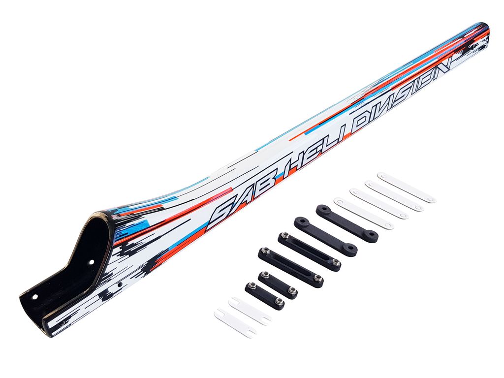 CF Tail Boom White - ilGoblin Pro 420