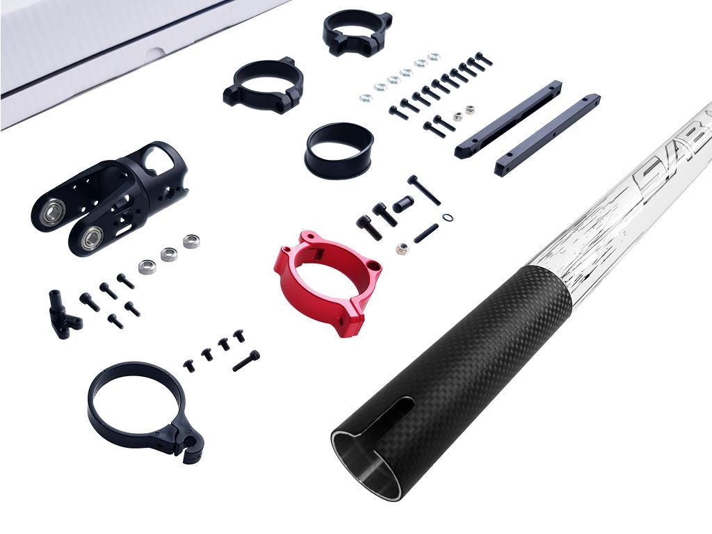 Carbon Rounded Tail Boom Conversion Kit