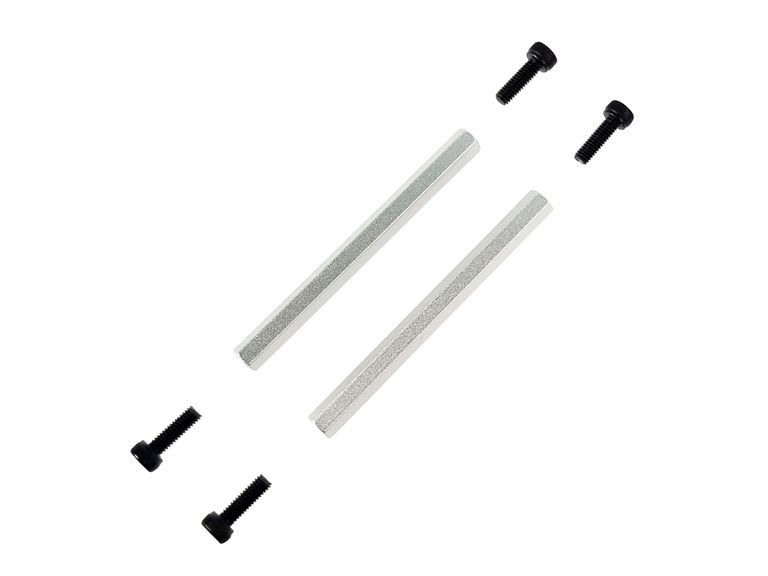 Aluminum Hex Spacer M2.5 x 46mm - Mini Genesis/iLGoblin 420 Pro