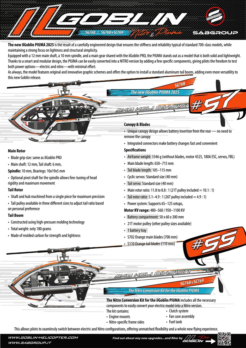 ILGoblin Piuma Nitro Conversion Kit