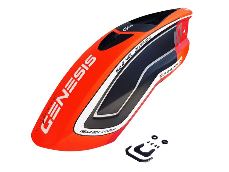 Carbon Fiber Genesis Sport Canopy Matte Orange - Genesis Sport