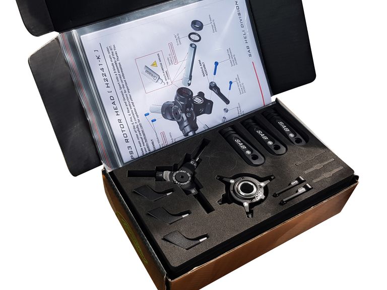 3 Blades Head D15 Conversion Kit - ILGoblin Pro 700 KSE