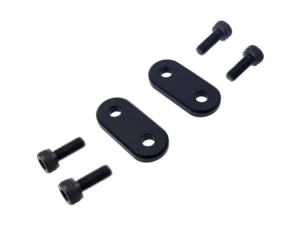 Aluminum D35 Flanged Bracket - ilGoblin Competizione