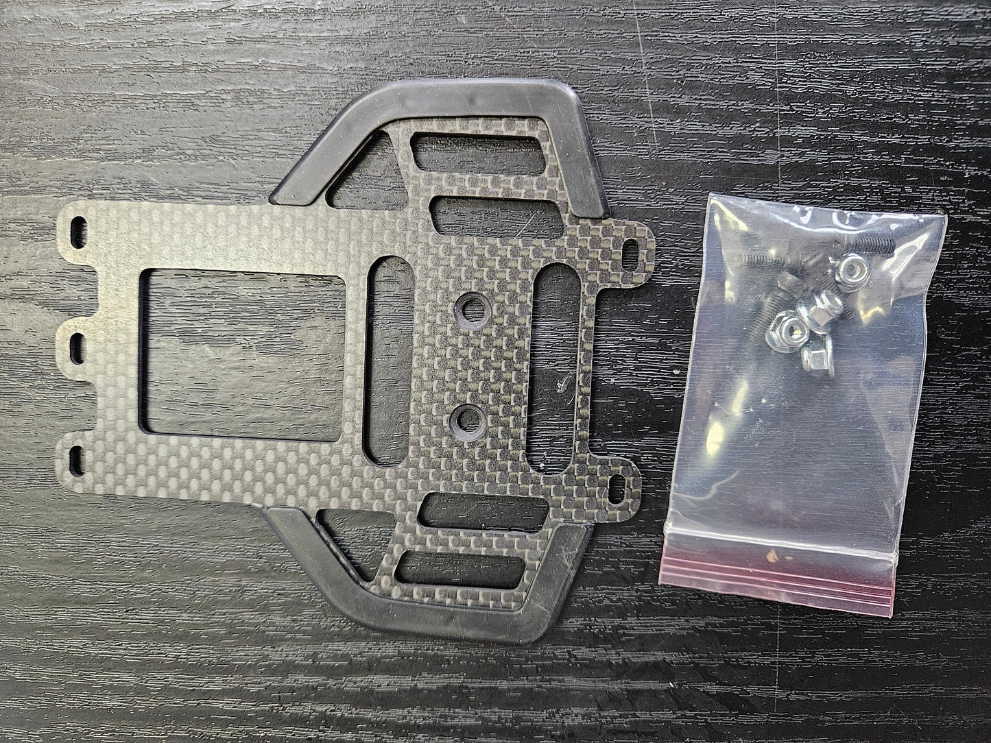 H1068-S-2 ESC Support - Kraken 700 (Carbon Plate Only, No Plastic)