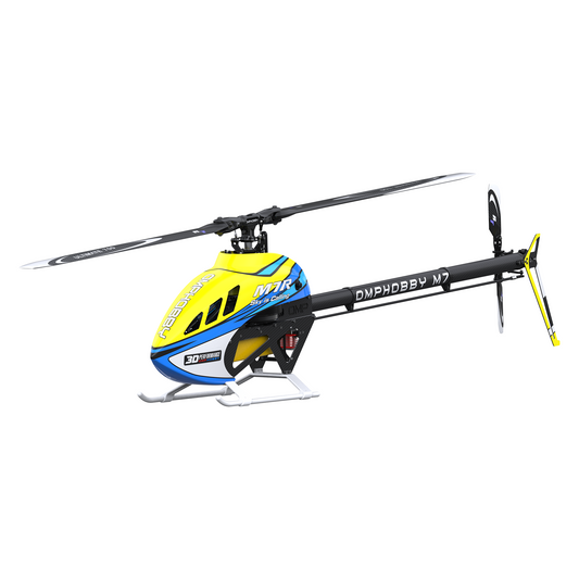 OMPHobby M7R Helicopter Kit (w/ main & tail blades) - Yellow