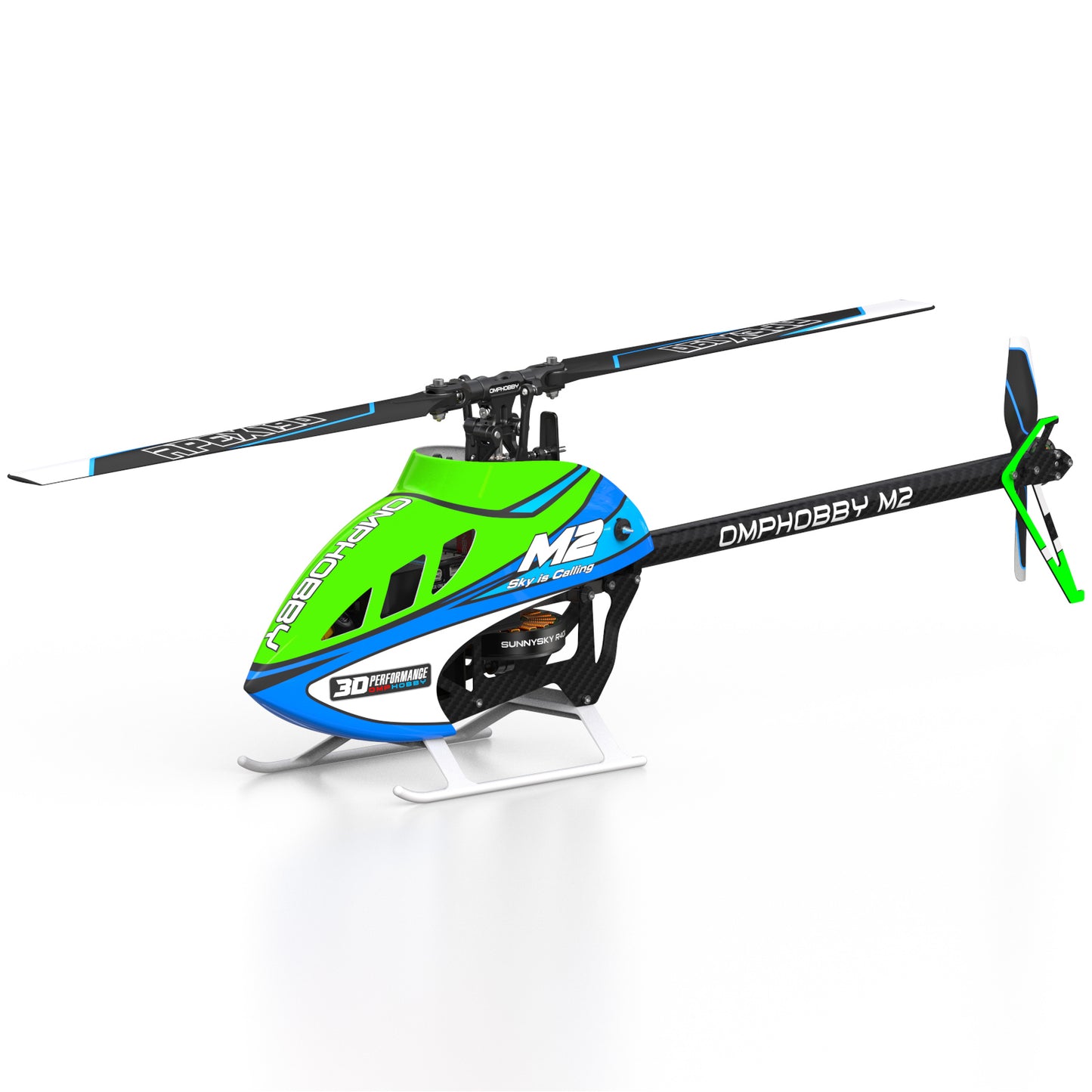 OMPHobby M2 V3 Pro BNF (Green)