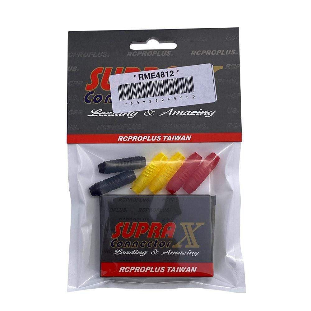 RCPROPLUS Supra X 4mm High-Current Motor Connector - 2 Sets (12-14AWG)