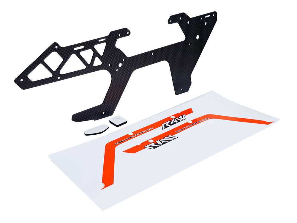 CARBON FIBER MAIN FRAME - RAW 420 COMPETITION