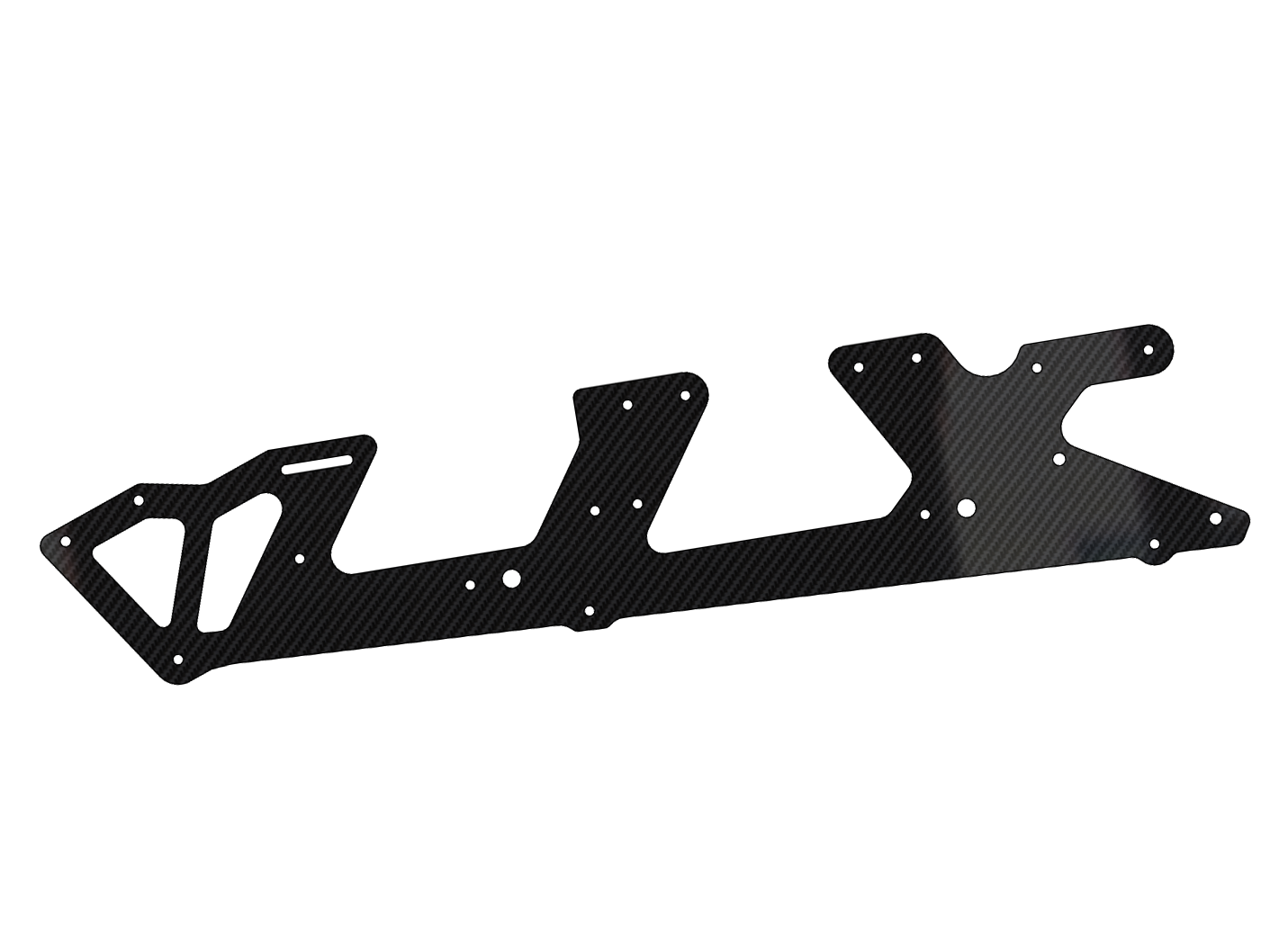KRAKEN 580 ORANGE/BLUE CF MAIN FRAME