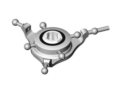 MIKADO 02364 SWASHPLATE ALUMINUM
