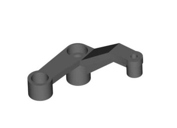02449 TAIL ROTOR LEVER FOR BALL BEARING