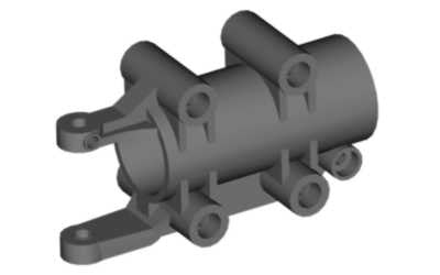 02485 TAIL BOOM HOLDER - Logo 400/400SE