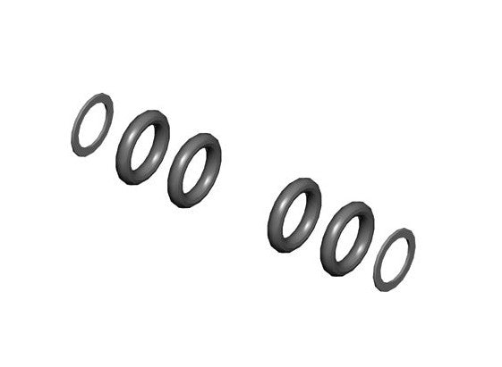 02756 DAMPER RUBBER SET MEDIUM HARD