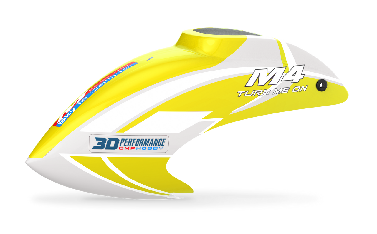 OMP Hobby Canopy - Racing Yellow - M4