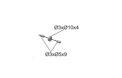 04274 BELT TENSIONER TAILROTOR LOGO 500 SE