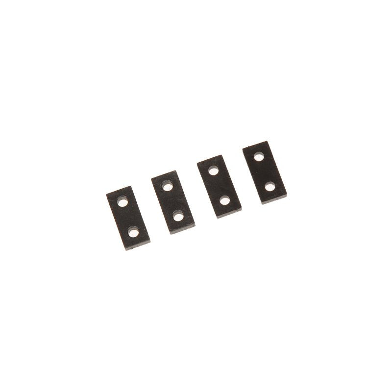 04605 SERVO DISTANCE PLATES, LOGO 500/600 CHASSIS