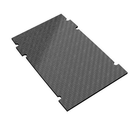 04813 CARBON ESC MOUNTING PLATET, LOGO 480