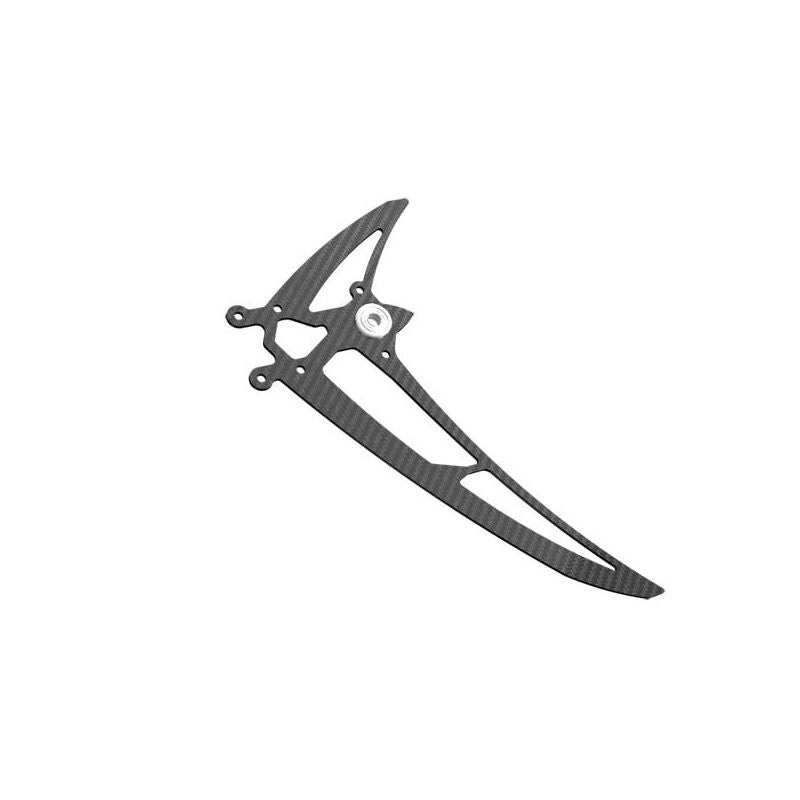 04830 CARBON VERTICAL FIN WITH BALL BEARING, LOGO 480