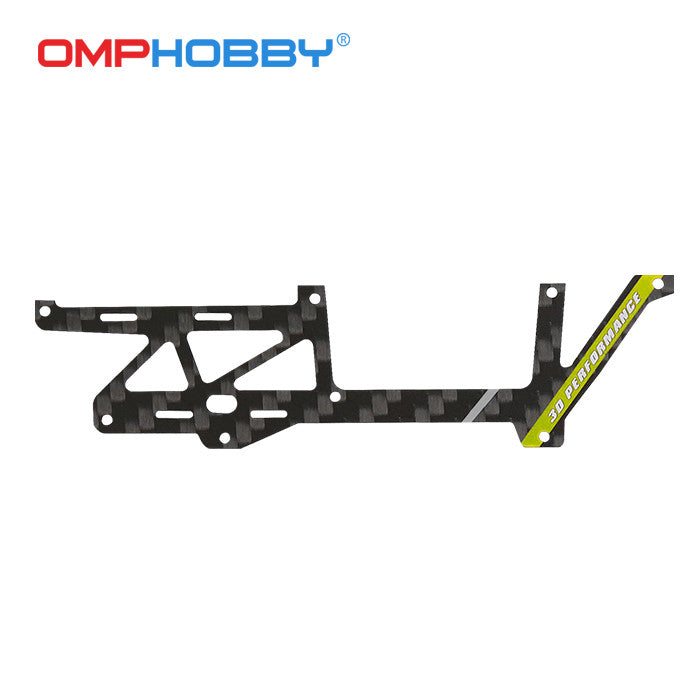 OMP Fuselage Right Carbon Fiber Board (Racing Yellow) - M1 Evo