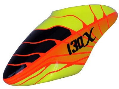 FUC-B130X012 FUSUNO Posidon Airbrush Fiberglass Canopy - For 130 X Helicopter