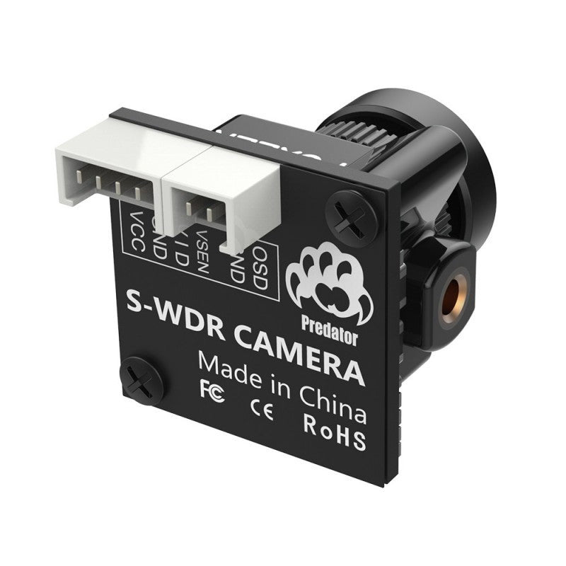 Foxeer Micro Predator 5 Racing FPV Camera M8 Lens 4ms Latency Super WDR RED NEW!