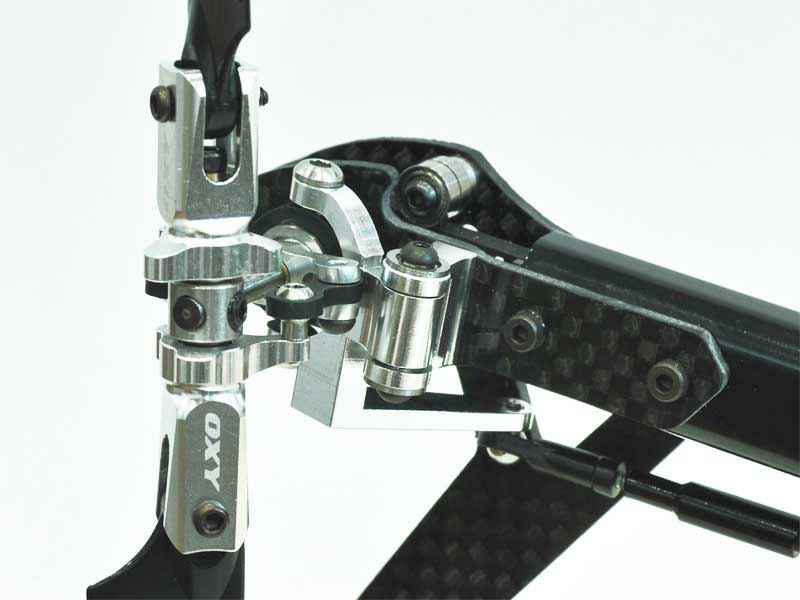 LX1541 - OXY3 - Aluminum Tail Bell Crank - Silver