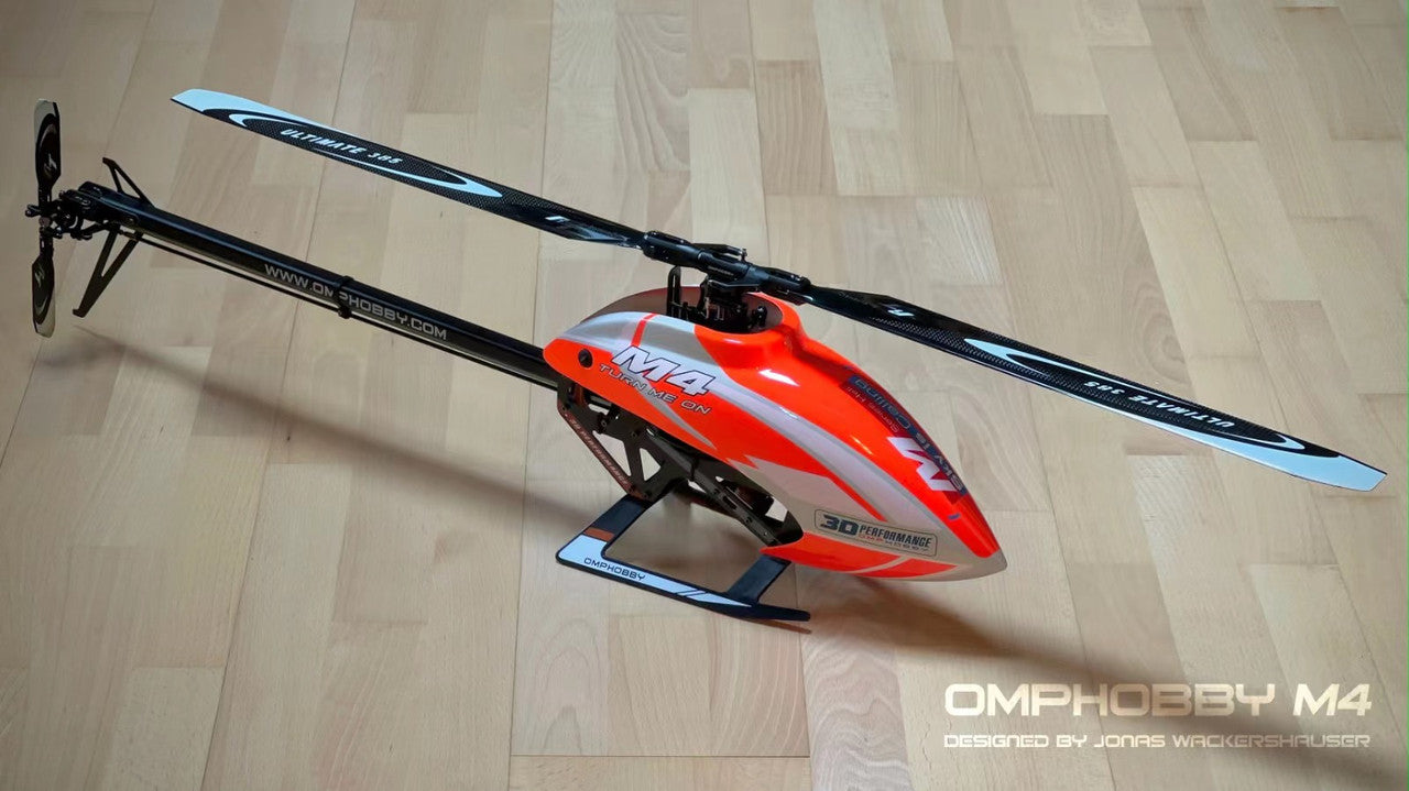 OMP Hobby M4 Helicopter Orange PNP